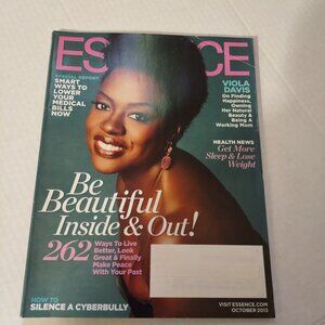 ESSENCE MAGAZINE-OCTOBER 2013-VTG. VIOLA DAVIS-VINTAGE